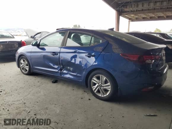2020 Hyundai Elantra SEL z VIN 5NPD84LF9LH627627, wystawiony jako Copart lot #84047285 z przebiegiem 34 562 mil mil oraz Szkoda całkowita • Salvage title. Historia ofert i sprzedaży dostępna na DreamBid. Obrazek 2.