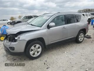 ✅ 2017 Jeep Compass Latitude • VIN: 1C4NJCEB2HD206570 • Lot: 90914825. Listed on Copart with 106,137 mi. Free auction sales archive from the USA and detailed vehicle history report at DreamBid. Image 1.