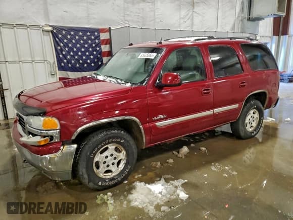 ✅ 2004 GMC Yukon SLT • VIN: 1GKEK13Z64R252647 • Lot: 95035865. Listed on Copart with 268,481 mi. Free auction sales archive from the USA and detailed vehicle history report at DreamBid. Image 1.