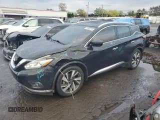 ✅ 2016 Nissan Murano SV • VIN: 5N1AZ2MH0GN134750 • Lot: 81580275. Wystawiony na Copart z przebiegiem 101 171 mil mil. Skorzystaj z bezpłatnego archiwum sprzedaży aukcyjnych z USA i zobacz szczegółowy raport historii pojazdu na DreamBid. Zdjęcie 1.