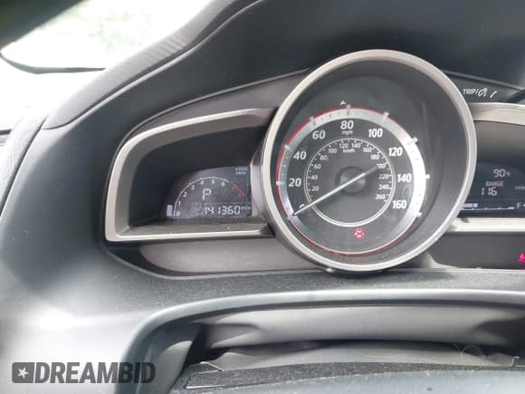 ✅ 2016 Mazda 3 i Grand Touring • VIN: JM1BM1X75G1283974 • Lot: 42490887. Wystawiony na IAAI z przebiegiem 141 360 mil. Bezpłatny archiwum sprzedaży aukcyjnych z USA i szczegółowy raport historii pojazdu na DreamBid. Zdjęcie 15.