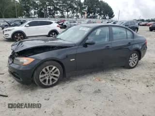 2006 BMW 3 Series 325i with VIN WBAVB13546PT06158, listed as a Copart auction lot 80951535 with Not provided miles and Salvage title. Bid and sale history available at DreamBid. Image 1.