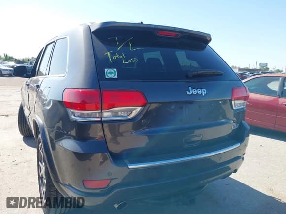 ✅ 2018 Jeep Grand Cherokee Limited • VIN: 1C4RJEBG0JC141548 • Lot: 41969424. Listed on IAAI with 112,819 mi. Free auction sales archive from the USA and detailed vehicle history report at DreamBid. Image 3.