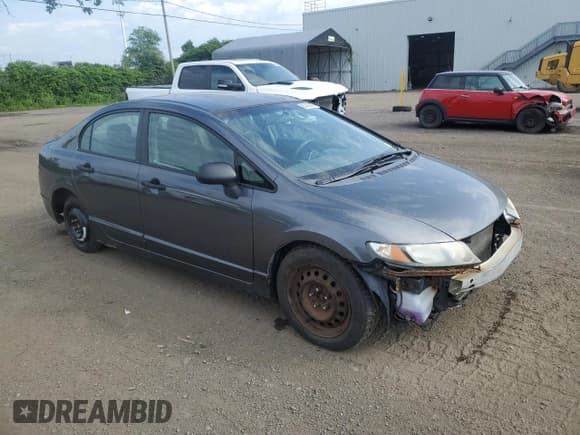 ✅ 2010 Honda Civic • VIN: 2HGFA1F24AH006789 • Lot: 60099945. Listed on Copart with 166,803 mi. Free auction sales archive from the USA and detailed vehicle history report at DreamBid. Image 4.