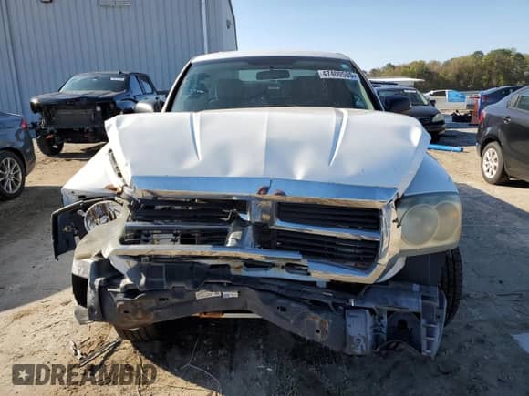 2007 Dodge Dakota ST z VIN 1D7HW22K57S216328, wystawiony jako Copart lot #47400585 z przebiegiem Nie podano mil oraz Szkoda całkowita • Salvage title. Historia ofert i sprzedaży dostępna na DreamBid. Obrazek 5.
