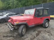 ✅ 1992 Jeep Wrangler • VIN: 2J4FY19P9NJ505484 • Lot: 81412605. Listed on Copart with 257,235 mi. Free auction sales archive from the USA and detailed vehicle history report at DreamBid. Image 1.