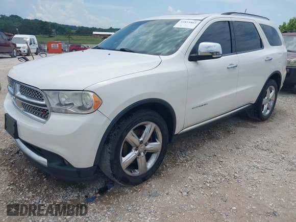 ✅ 2012 Dodge Durango Citadel • VIN: 1C4RDHEG8CC321691 • Lot: 42853865. Listed on IAAI with 193,795 mi. Free auction sales archive from the USA and detailed vehicle history report at DreamBid. Image 2.