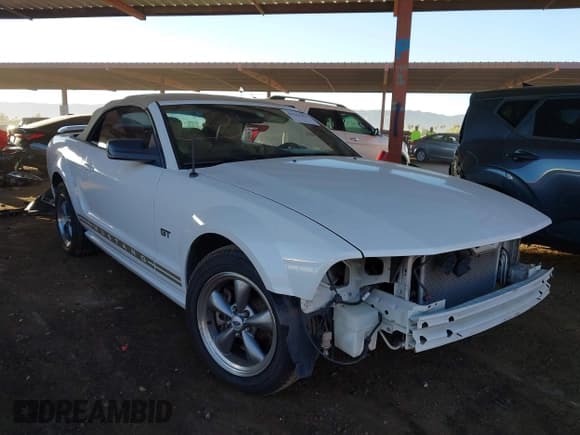 ✅ 2005 Ford Mustang GT Deluxe • VIN: 1ZVHT85H055248991 • Лот: 43541903. Опубликован ранее на IAAI с пробегом 120 990 миль. Бесплатный доступ к архиву аукционных продаж из США и подробный отчёт об истории автомобиля на DreamBid. Изображение 1.