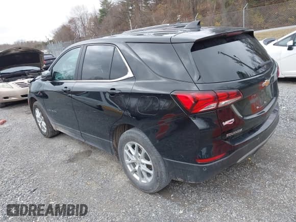 ✅ 2023 Chevrolet Equinox LT • VIN: 3GNAXUEG0PL166889 • Lot: 43632053. Listed on IAAI with 47,395 mi. Free auction sales archive from the USA and detailed vehicle history report at DreamBid. Image 3.