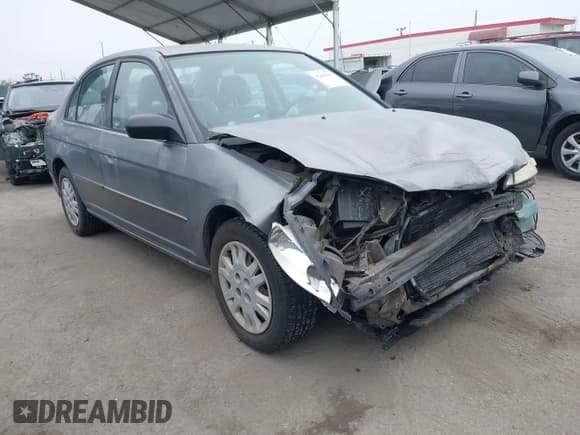 ✅ 2004 Honda Civic LX • VIN: 2HGES155X4H571699 • Лот: 42465893. Опубликован ранее на IAAI с пробегом 195 214 миль. Бесплатный доступ к архиву аукционных продаж из США и подробный отчёт об истории автомобиля на DreamBid. Изображение 1.