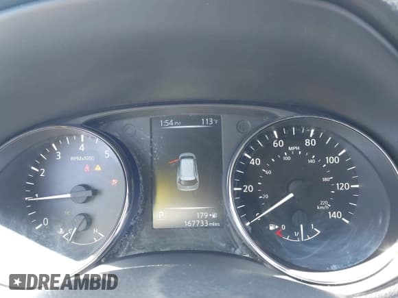 ✅ 2017 Nissan Rogue SL • VIN: 5N1AT2MT1HC866601 • Lot: 42507887. Listed on IAAI with 167,733 mi. Free auction sales archive from the USA and detailed vehicle history report at DreamBid. Image 7.