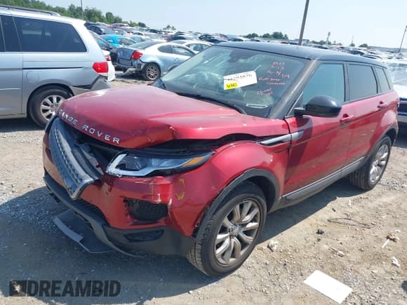 ✅ 2018 Land Rover Range Rover Evoque SE • VIN: SALVP2RX5JH315546 • Lot: 42793876. Listed on IAAI with 85,073 mi. Free auction sales archive from the USA and detailed vehicle history report at DreamBid. Image 2.