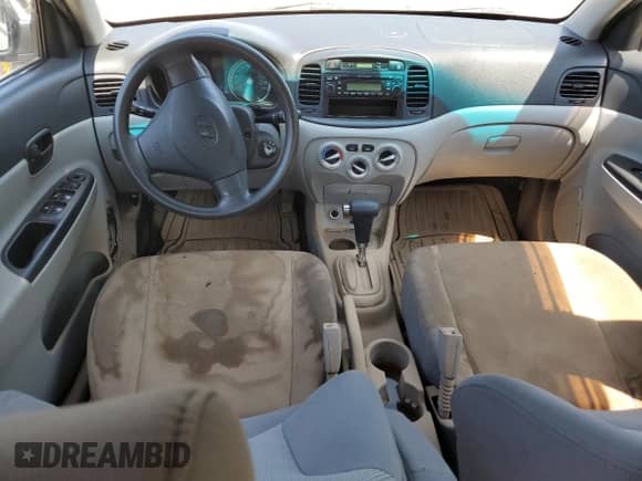 2009 Hyundai Accent L with VIN KMHCN45CX9U380796, listed as a Copart auction lot 63907964 with 314,258 mi miles and Non repairable. Bid and sale history available at DreamBid. Image 8.