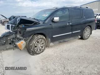 ✅ 2015 Nissan Armada Platinum • VIN: 5N1BA0NF9FN600817 • Lot: 50578005. Listed on Copart with 165,622 mi. Free auction sales archive from the USA and detailed vehicle history report at DreamBid. Image 1.