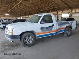 2004 Chevrolet Silverado 1500 LS с VIN 1GCEC14V54Z196818, выставлен на аукционе Copart как лот 57126145 с пробегом Не указан миль и Списание • Salvage title. История ставок и продаж доступна на DreamBid. Изображение 1.