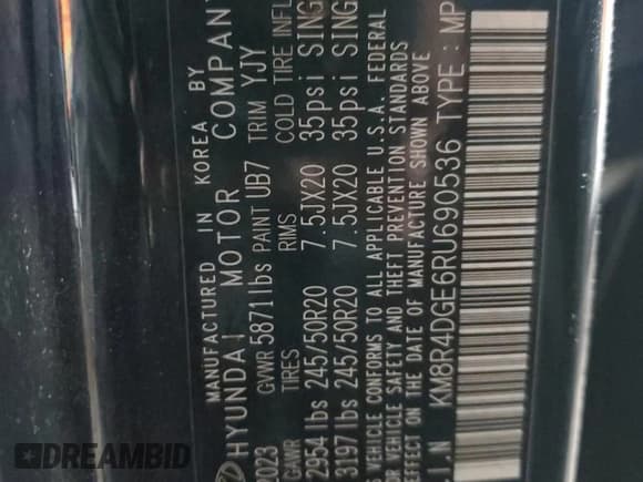 ✅ 2024 Hyundai Palisade SEL • VIN: KM8R4DGE6RU690536 • Лот: 80944234. Опубликован ранее на Copart с пробегом 13 643 миль. Бесплатный доступ к архиву аукционных продаж из США и подробный отчёт об истории автомобиля на DreamBid. Изображение 15.