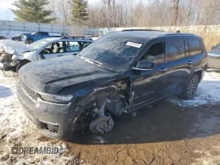 ✅ 2022 Jeep Grand Cherokee Summit Reserve • VIN: 1C4RJKET2N8503573 • Lot: 87699995. Listed on Copart with 56,244 mi. Free auction sales archive from the USA and detailed vehicle history report at DreamBid. Image 1.