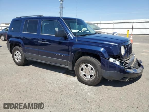 ✅ 2013 Jeep Patriot Sport • VIN: 1C4NJPBAXDD272247 • Lot: 60102925. Listed on Copart with 156,579 mi. Free auction sales archive from the USA and detailed vehicle history report at DreamBid. Image 4.