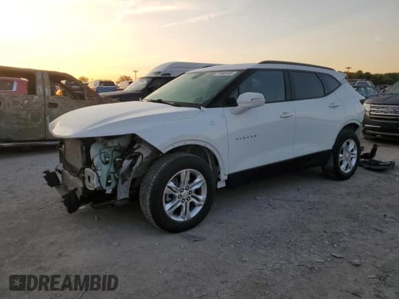 ✅ 2022 Chevrolet Blazer LT • VIN: 3GNKBCR48NS133266 • Lot: 71845155. Wystawiony na Copart z przebiegiem 57 842 mil. Bezpłatny archiwum sprzedaży aukcyjnych z USA i szczegółowy raport historii pojazdu na DreamBid. Zdjęcie 1.