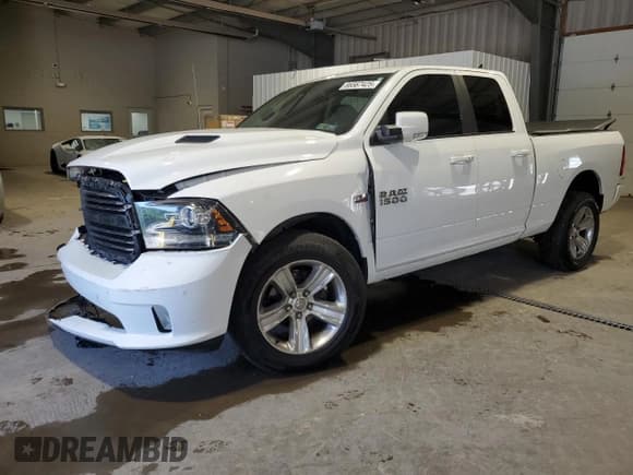✅ 2016 Ram 1500 Sport • VIN: 1C6RR7HT3GS251024 • Lot: 66567425. Listed on Copart with 67,547 mi. Free auction sales archive from the USA and detailed vehicle history report at DreamBid. Image 1.