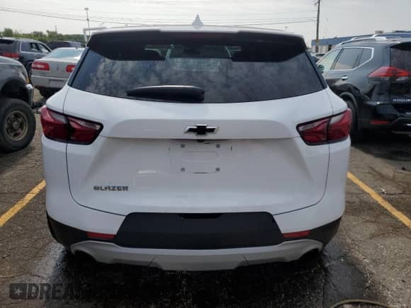 2021 Chevrolet Blazer LT with VIN 3GNKBBRA5MS533560, listed as a Copart auction lot 67165084 with 58,929 mi miles and Salvage title. Bid and sale history available at DreamBid. Image 6.