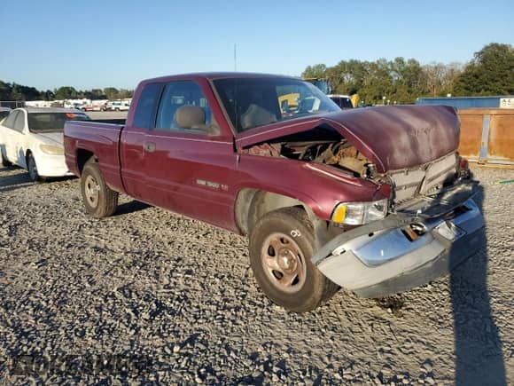 2001 Dodge 1500 with VIN 3B7HC13Y71M542227, listed as a Copart auction lot 74893644 with 229,044 mi miles and Salvage title. Bid and sale history available at DreamBid. Image 4.