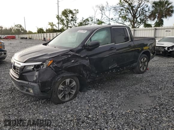 ✅ 2018 Honda Ridgeline RTL-T • VIN: 5FPYK3F68JB002373 • Лот: 66959355. Опубликован ранее на Copart с пробегом Не указан. Бесплатный доступ к архиву аукционных продаж из США и подробный отчёт об истории автомобиля на DreamBid. Изображение 1.