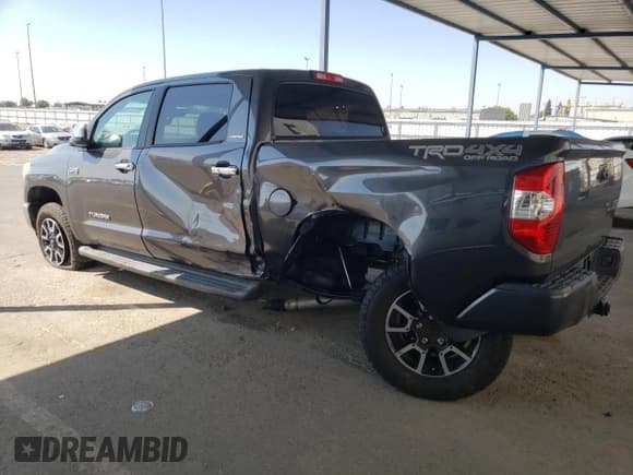✅ 2016 Toyota Tundra Limited • VIN: 5TFHY5F11GX518841 • Lot: 71366055. Listed on Copart with 144,362 mi. Free auction sales archive from the USA and detailed vehicle history report at DreamBid. Image 2.