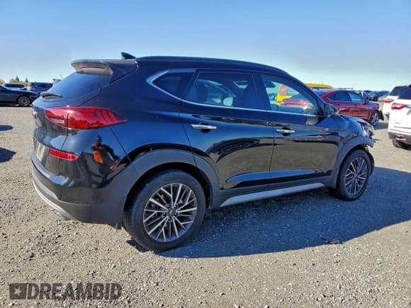✅ 2021 Hyundai Tucson Sport • VIN: KM8J33AL7MU343498 • Lot: 93675015. Listed on Copart with 98,846 mi. Free auction sales archive from the USA and detailed vehicle history report at DreamBid. Image 3.