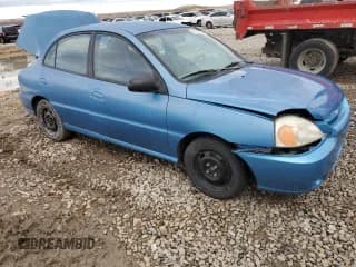 ✅ 2005 Kia Rio • VIN: KNADC125156375937 • Lot: 45710075. Listed on Copart with 114,050 mi. Free auction sales archive from the USA and detailed vehicle history report at DreamBid. Image 4.