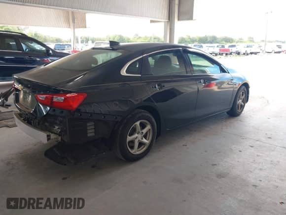 2017 Chevrolet Malibu LS with VIN 1G1ZB5ST1HF169807, listed as a IAAI auction lot 43119542 with 84,738 mi miles and . Bid and sale history available at DreamBid. Image 4.