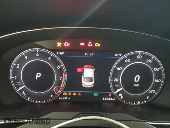 ✅ 2019 Volkswagen Arteon SEL R-Line • VIN: WVWHR7AN7KE018125 • Lot: 50458635. Listed on Copart with 67,043 mi. Free auction sales archive from the USA and detailed vehicle history report at DreamBid. Image 9.