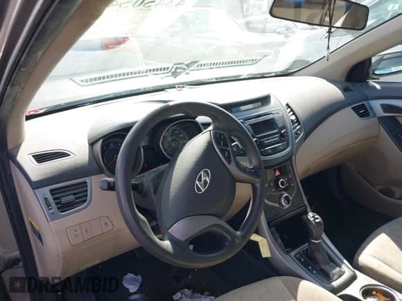 ✅ 2015 Hyundai Elantra SE • VIN: 5NPDH4AE8FH585739 • Lot: 43450544. Listed on IAAI with 143,734 mi. Free auction sales archive from the USA and detailed vehicle history report at DreamBid. Image 15.