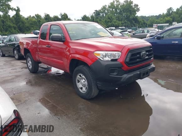 ✅ 2022 Toyota Tacoma SR • VIN: 3TYRX5GN1NT039125 • Lot: 42823020. Listed on IAAI with 44,115 mi. Free auction sales archive from the USA and detailed vehicle history report at DreamBid. Image 1.