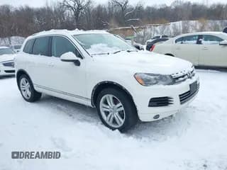 ✅ 2012 Volkswagen Touareg Sport • VIN: WVGFK9BP8CD005121 • Lot: 43886982. Listed on IAAI with Not provided. Free auction sales archive from the USA and detailed vehicle history report at DreamBid. Image 1.