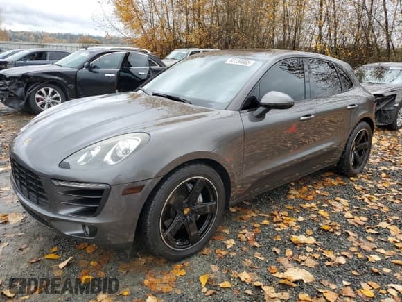 ✅ 2015 Porsche Macan S • VIN: WP1AB2A52FLB52212 • Lot: 92234065. Listed on Copart with 84,449 mi. Free auction sales archive from the USA and detailed vehicle history report at DreamBid. Image 1.