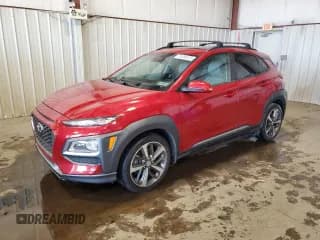 ✅ 2021 Hyundai Kona Limited • VIN: KM8K3CA58MU690571 • Лот: 85088425. Опубликован ранее на Copart с пробегом 47 255 миль. Бесплатный доступ к архиву аукционных продаж из США и подробный отчёт об истории автомобиля на DreamBid. Изображение 1.