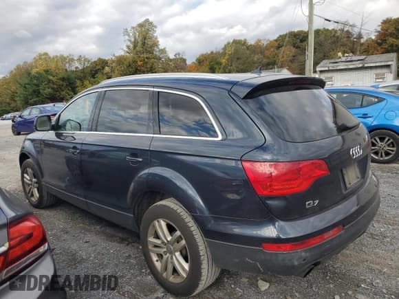 ✅ 2009 Audi Q7 • VIN: WA1AY74L09D019707 • Lot: 90004495. Listed on Copart with 167,187 mi. Free auction sales archive from the USA and detailed vehicle history report at DreamBid. Image 2.