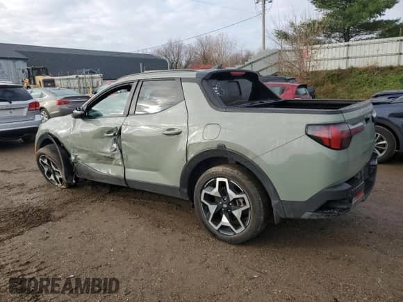 2023 Hyundai Santa Cruz Limited with VIN 5NTJEDAF9PH068098, listed as a Copart auction lot 77968194 with 10,375 mi miles and Salvage title. Bid and sale history available at DreamBid. Image 2.