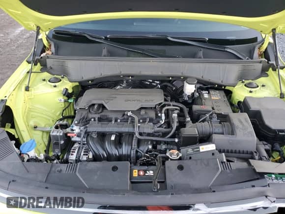 2024 Hyundai Kona SEL with VIN KM8HBCAB9RU116393, listed as a Copart auction lot 82547634 with 17,381 mi miles and Salvage title. Bid and sale history available at DreamBid. Image 12.