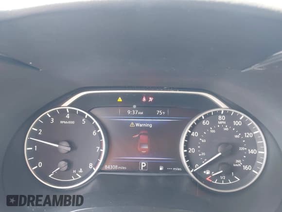 ✅ 2017 Nissan Maxima S • VIN: 1N4AA6AP0HC449856 • Lot: 42782937. Listed on IAAI with 84,308 mi. Free auction sales archive from the USA and detailed vehicle history report at DreamBid. Image 7.