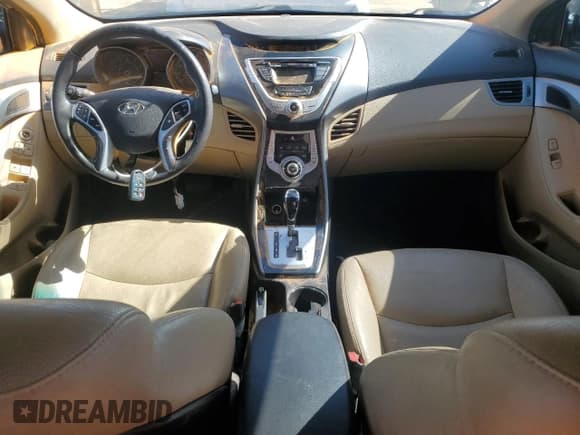 ✅ 2012 Hyundai Elantra Limited • VIN: 5NPDH4AE2CH105657 • Lot: 85883305. Listed on Copart with Not provided. Free auction sales archive from the USA and detailed vehicle history report at DreamBid. Image 8.
