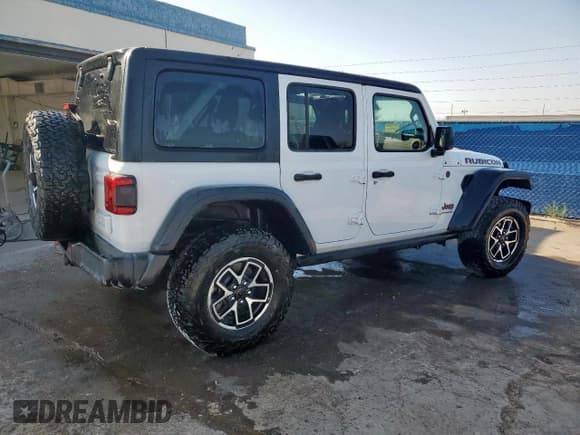 ✅ 2024 Jeep Wrangler Rubicon • VIN: 1C4PJXFG5RW284292 • Лот: 58743975. Опубликован ранее на Copart с пробегом 17 971 миль. Бесплатный доступ к архиву аукционных продаж из США и подробный отчёт об истории автомобиля на DreamBid. Изображение 3.