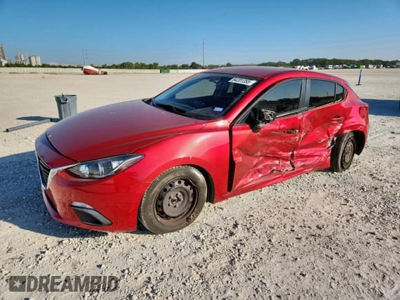 ✅ 2016 Mazda 3 i Sport • VIN: 3MZBM1J77GM272791 • Lot: 84201355. Listed on Copart with 76,649 mi. Free auction sales archive from the USA and detailed vehicle history report at DreamBid. Image 1.