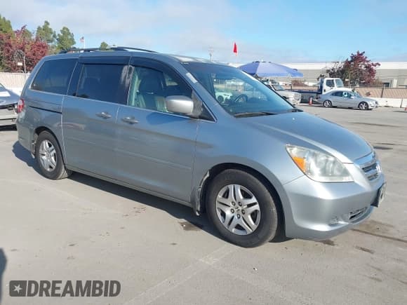 ✅ 2006 Honda Odyssey EX-L • VIN: 5FNRL38766B100177 • Lot: 43842316. Listed on IAAI with 171,506 mi. Free auction sales archive from the USA and detailed vehicle history report at DreamBid. Image 1.