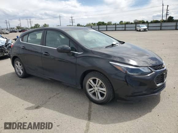 2017 Chevrolet Cruze LT with VIN 3G1BE6SM5HS605531, listed as a Copart auction lot 56929895 with 93,587 mi miles and Clean title. Bid and sale history available at DreamBid. Image 4.
