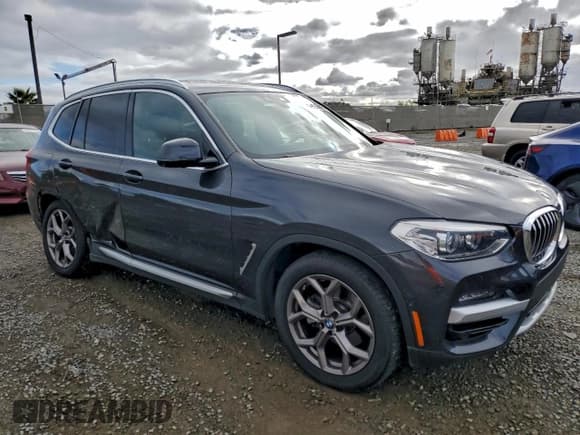 ✅ 2021 BMW X3 xDrive30i • VIN: 5UXTY5C08M9H67578 • Лот: 93350425. Опубликован ранее на Copart с пробегом 19 618 миль. Бесплатный доступ к архиву аукционных продаж из США и подробный отчёт об истории автомобиля на DreamBid. Изображение 4.