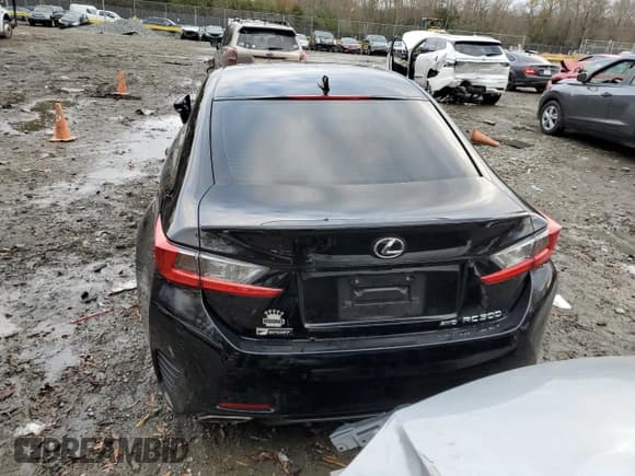 ✅ 2016 Lexus RC 300 F Sport • VIN: JTHSM5BC7G5001059 • Lot: 69165762. Wystawiony na Copart z przebiegiem 68 384 mil. Bezpłatny archiwum sprzedaży aukcyjnych z USA i szczegółowy raport historii pojazdu na DreamBid. Zdjęcie 6.