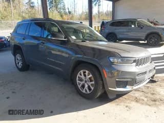✅ 2022 Jeep Grand Cherokee Limited • VIN: 1C4RJKBGXN8578867 • Lot: 43500743. Wystawiony na IAAI z przebiegiem 61 861 mil. Bezpłatny archiwum sprzedaży aukcyjnych z USA i szczegółowy raport historii pojazdu na DreamBid. Zdjęcie 1.