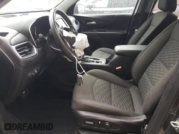 2021 Chevrolet Equinox LT with VIN 2GNAXUEV5M6142697, listed as a Copart auction lot 80615015 with 86,695 mi miles and Salvage title. Bid and sale history available at DreamBid. Image 7.